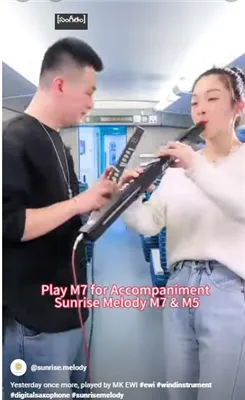 شروق الشمس ميلودي آلة النفخ الكهربائية M7 وتر مرافقة القائمة الساخنة في عام 2025